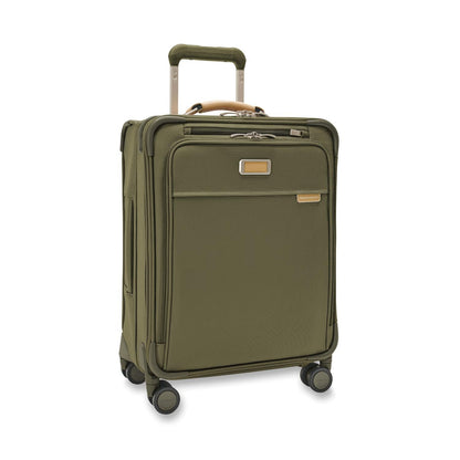 Briggs & Riley Baseline Global 21" Carry-On Expandable Spinner - Olive