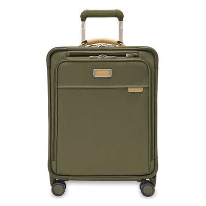 Briggs & Riley Baseline Global 21" Carry-On Expandable Spinner - Olive