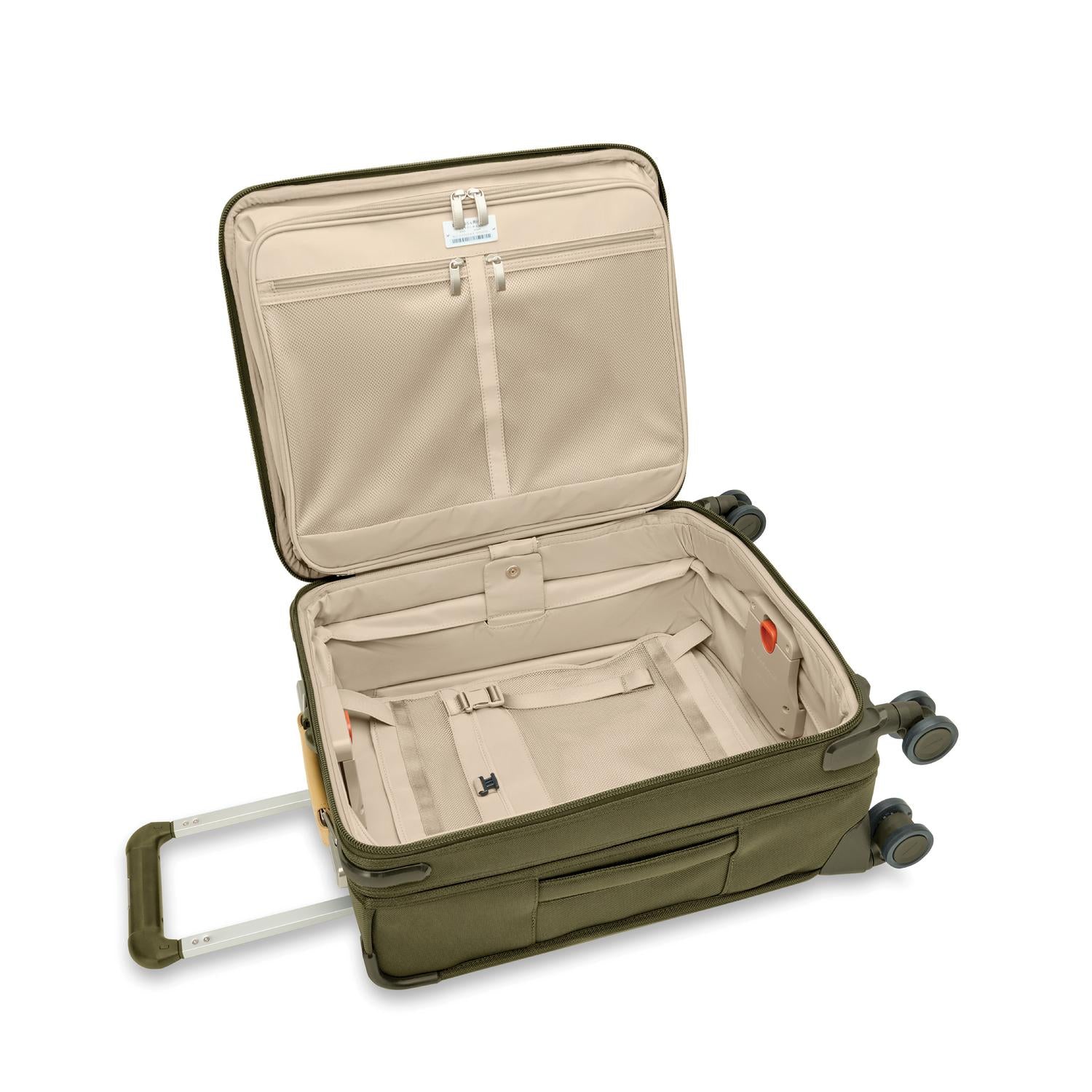 Briggs & Riley Baseline Global 21" Carry-On Expandable Spinner - Olive