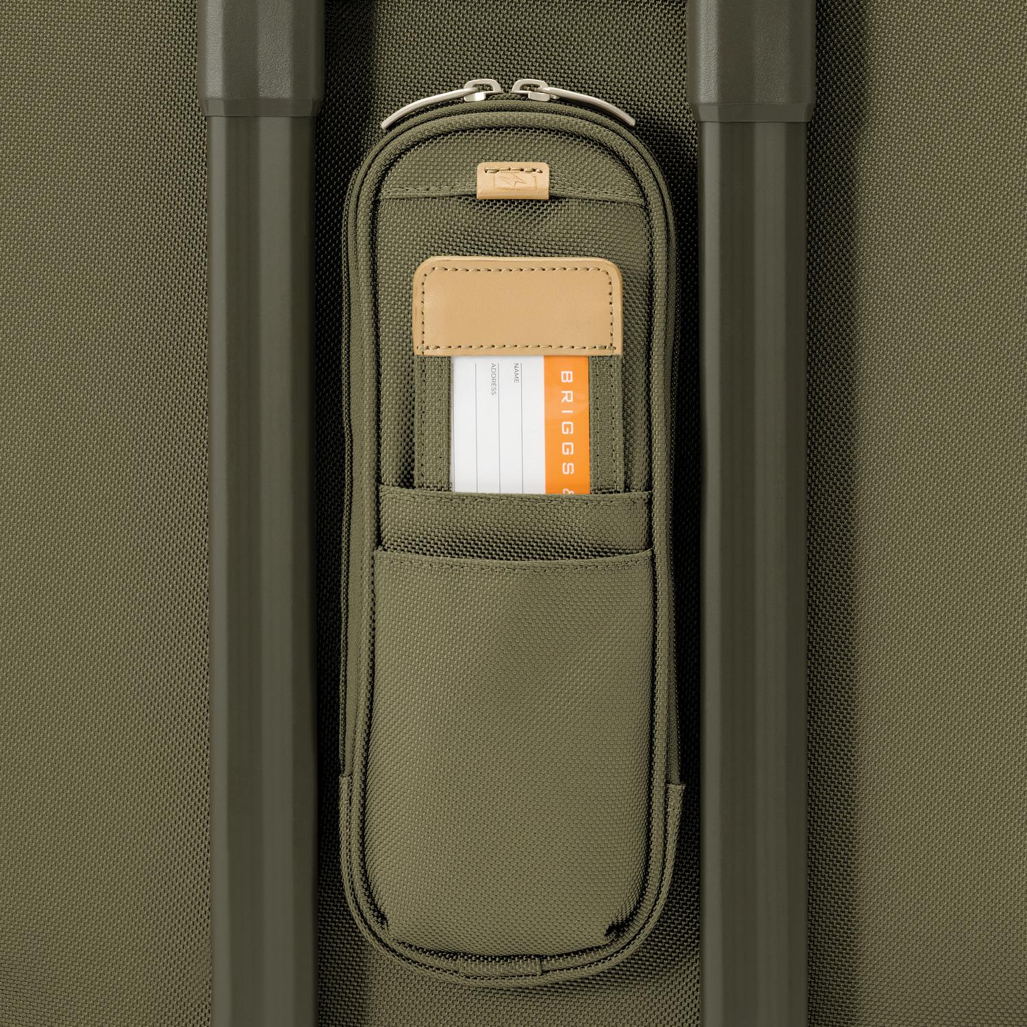 Briggs & Riley Baseline Global 21" Carry-On Expandable Spinner - Olive