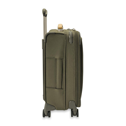 Briggs & Riley Baseline Global 21" Carry-On Expandable Spinner - Olive