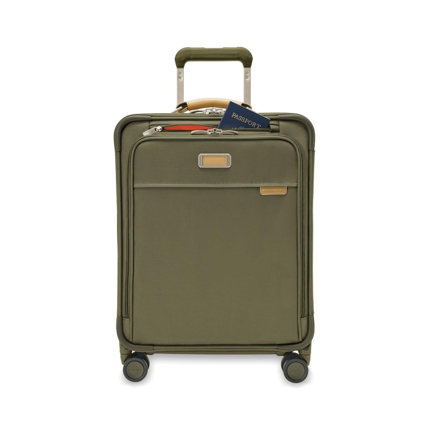 Briggs & Riley Baseline Global 21" Carry-On Expandable Spinner - Olive