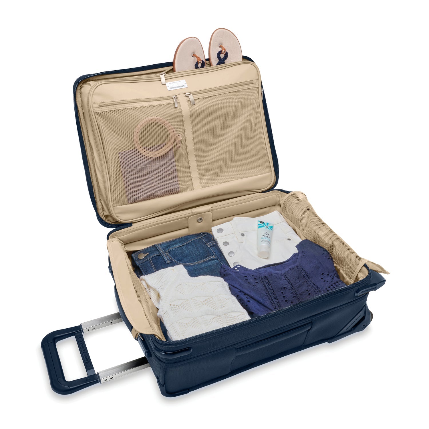Briggs & Riley Baseline Global 21" 2-Wheel Expandable Carry-On - Navy