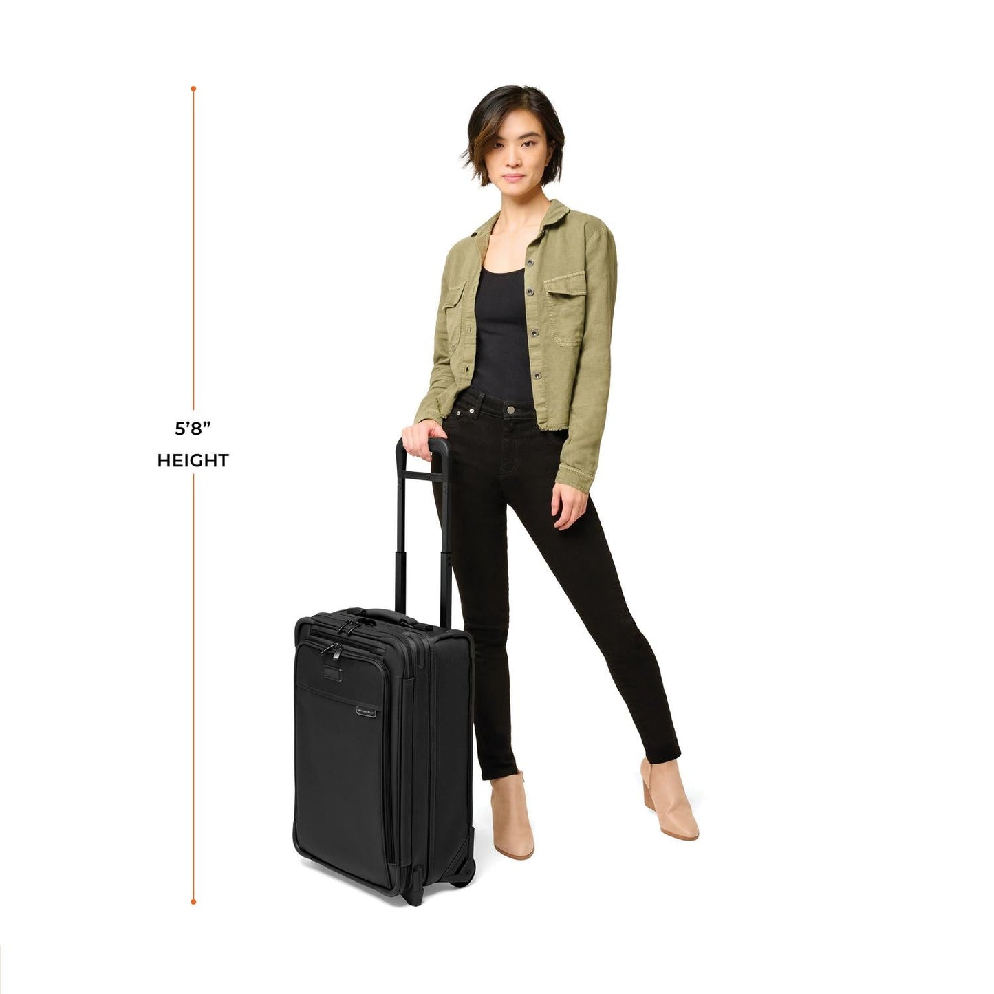 Briggs & Riley Baseline Essential 22" 2-Wheel Expandable Carry-On - Black