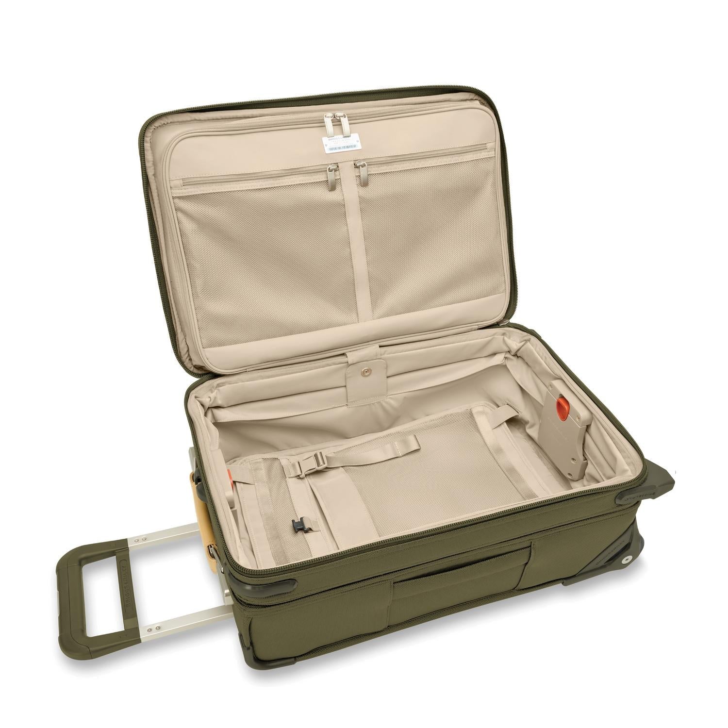 Briggs & Riley Baseline Essential 22" 2-Wheel Expandable Carry-On - Olive