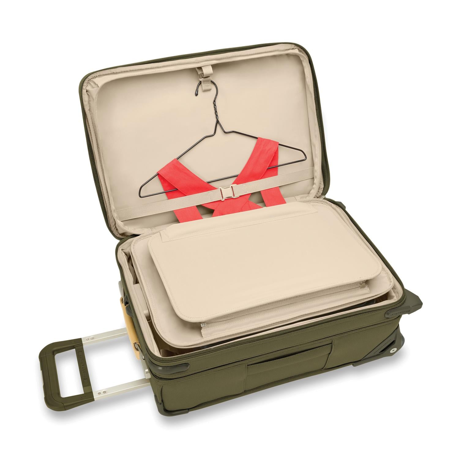 Briggs & Riley Baseline Essential 22" 2-Wheel Expandable Carry-On - Olive