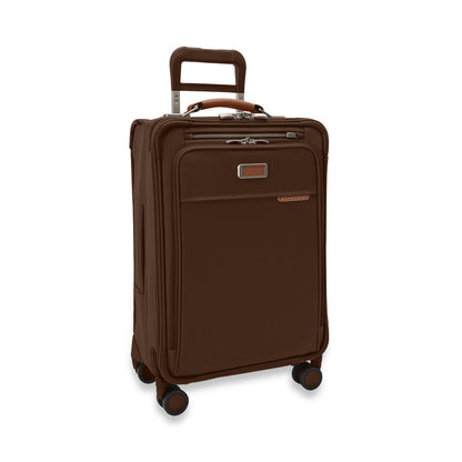 Briggs & Riley Baseline Essential 22" Carry-On Expandable Spinner - Chocolate
