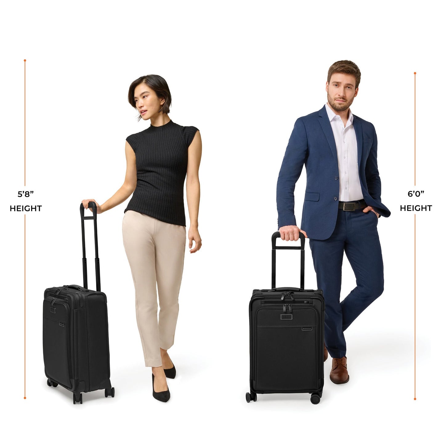 Briggs & Riley Baseline Essential 22" Carry-On Expandable Spinner - Black