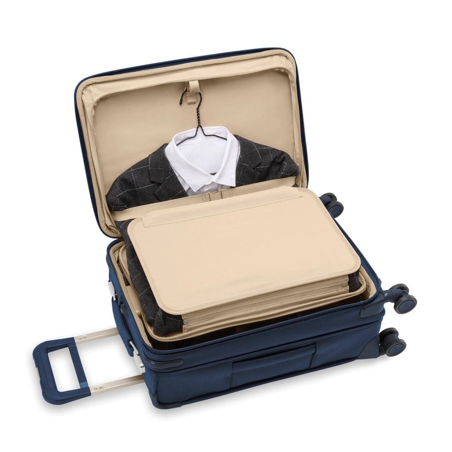 Briggs & Riley Baseline Essential 22" Carry-On Expandable Spinner - Navy