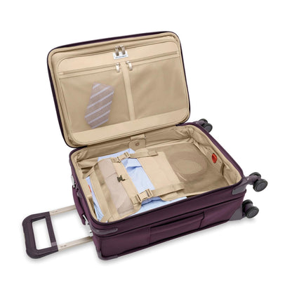 Briggs & Riley Baseline Essential 22" Carry-On Expandable Spinner - Plum