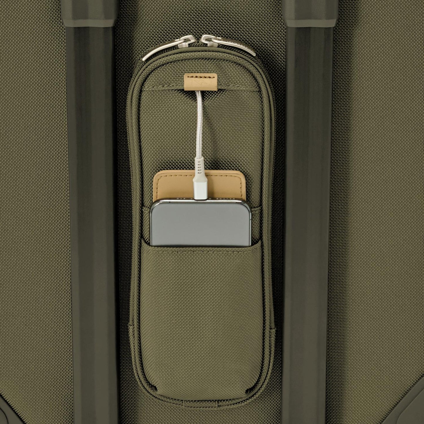 Briggs & Riley Baseline Essential 22" Carry-On Expandable Spinner - Olive