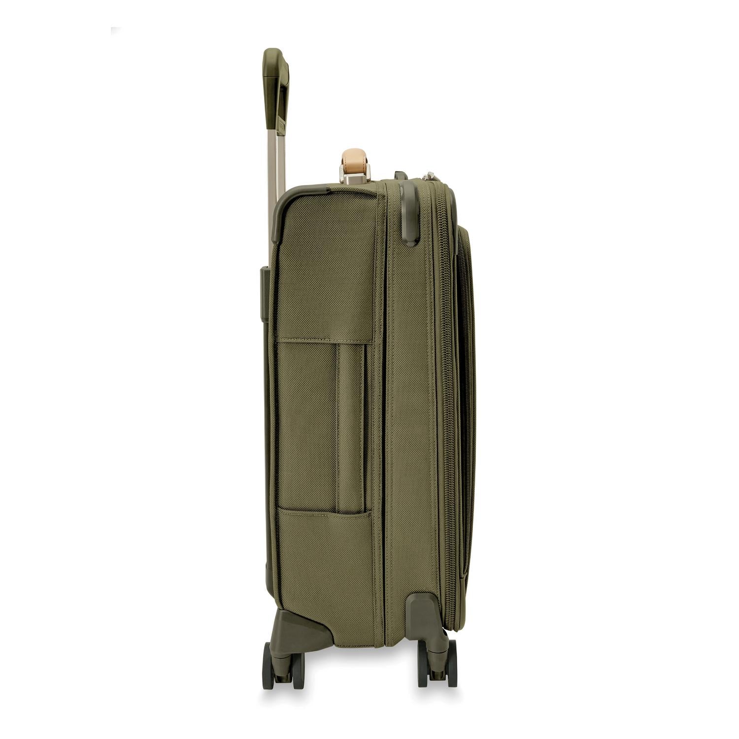 Briggs & Riley Baseline Essential 22" Carry-On Expandable Spinner - Olive