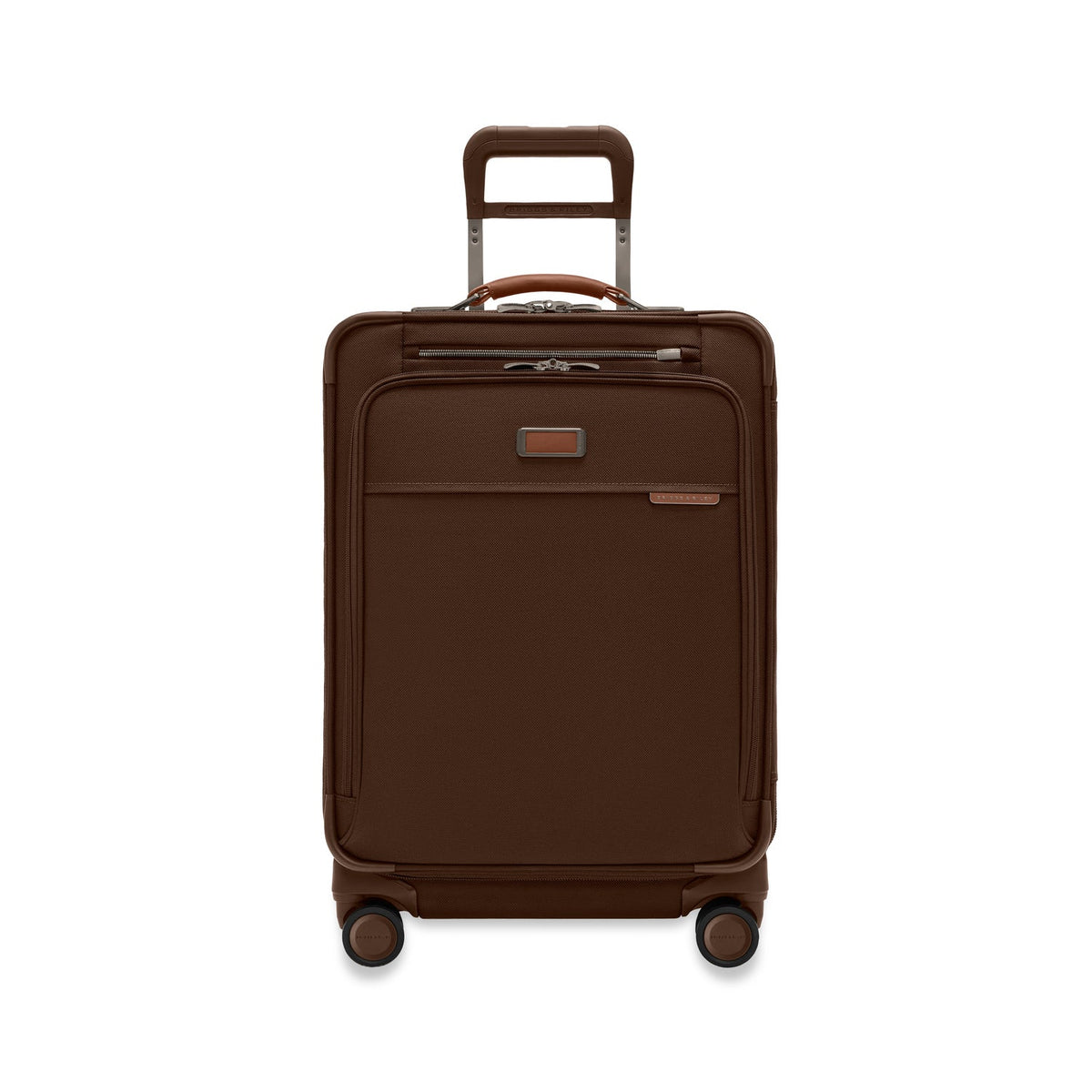 Briggs & Riley Baseline Compact 24" Checked Expandable Spinner - Chocolate