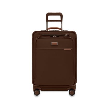 Briggs & Riley Baseline Compact 24" Checked Expandable Spinner - Chocolate