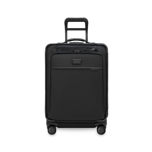 Briggs & Riley Baseline Compact 24" Checked Expandable Spinner - Black