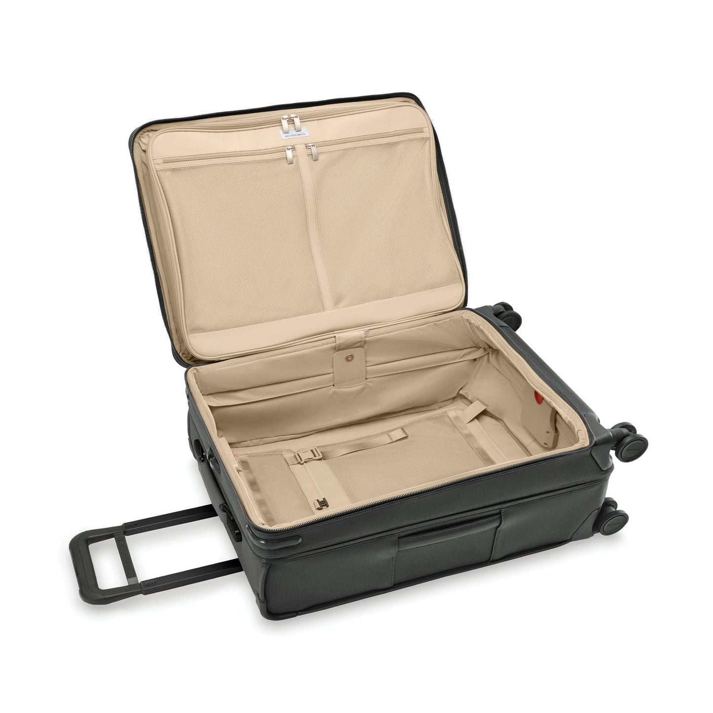 Briggs & Riley Baseline Compact 24" Checked Expandable Spinner - Black