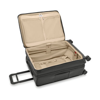 Briggs & Riley Baseline Compact 24" Checked Expandable Spinner - Black