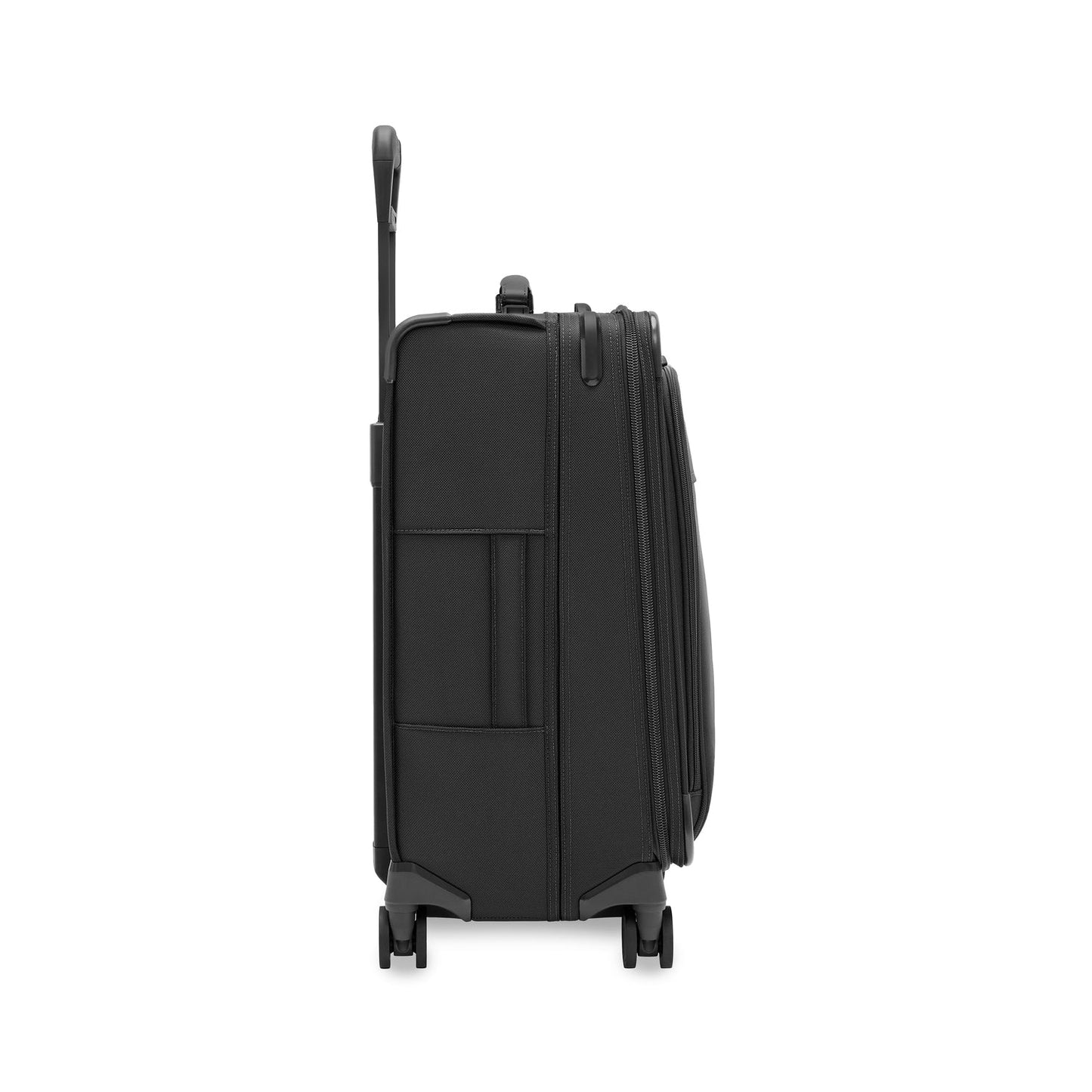 Briggs & Riley Baseline Compact 24" Checked Expandable Spinner - Black