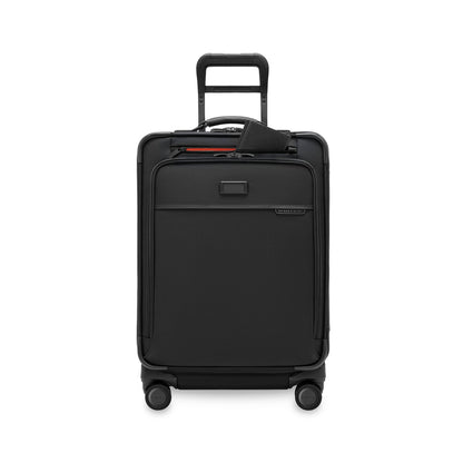 Briggs & Riley Baseline Compact 24" Checked Expandable Spinner - Black