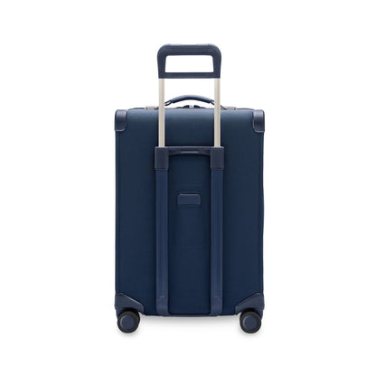 Briggs & Riley Baseline Compact 24" Checked Expandable Spinner - Navy