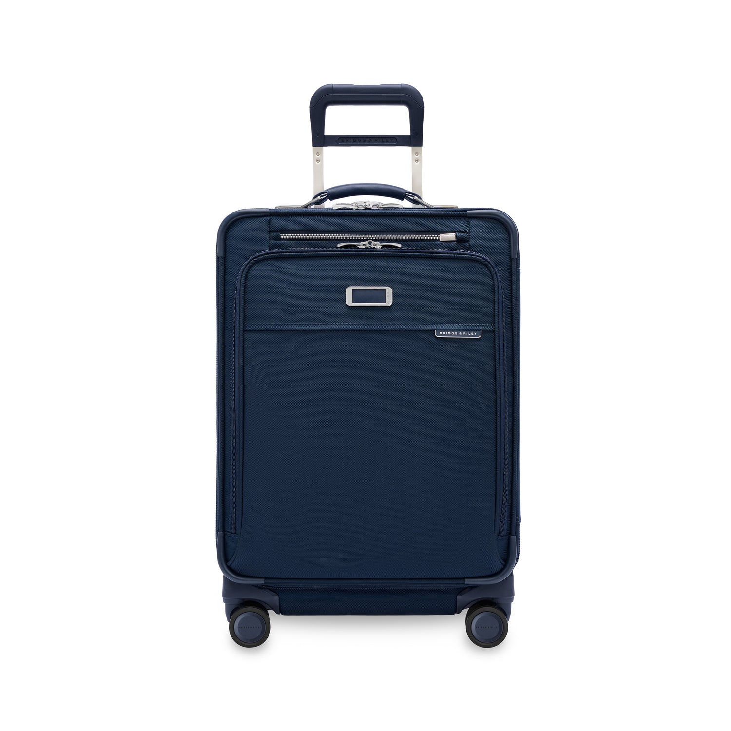 Briggs & Riley Baseline Compact 24" Checked Expandable Spinner - Navy