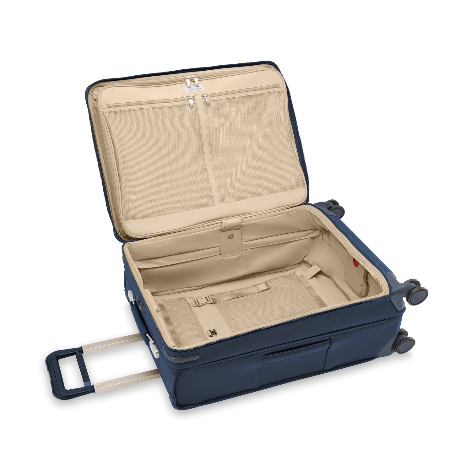 Briggs & Riley Baseline Compact 24" Checked Expandable Spinner - Navy