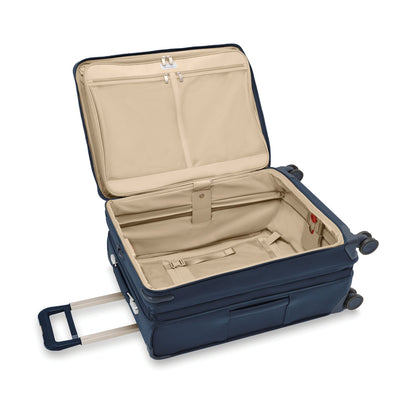 Briggs & Riley Baseline Compact 24" Checked Expandable Spinner - Navy