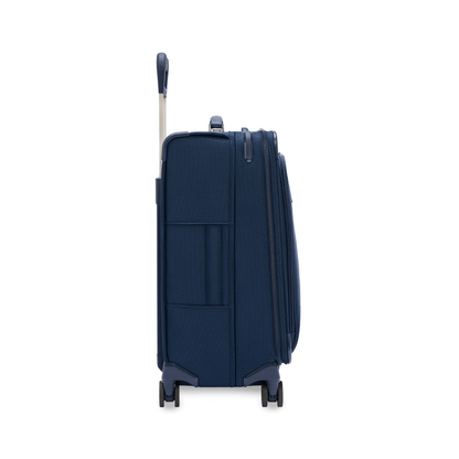 Briggs & Riley Baseline Compact 24" Checked Expandable Spinner - Navy