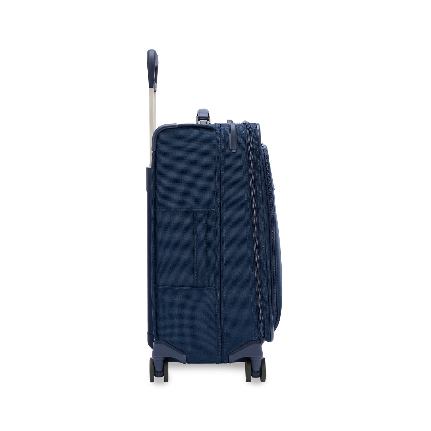 Briggs & Riley Baseline Compact 24" Checked Expandable Spinner - Navy