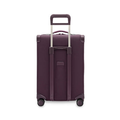 Briggs & Riley Baseline Compact 24" Checked Expandable Spinner - Plum