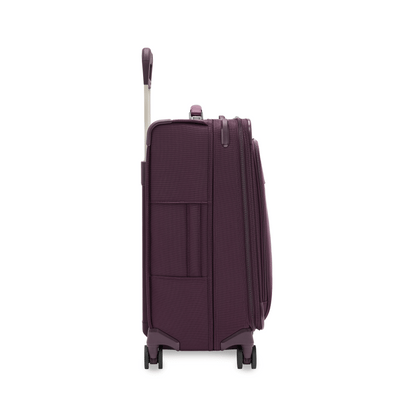 Briggs & Riley Baseline Compact 24" Checked Expandable Spinner - Plum