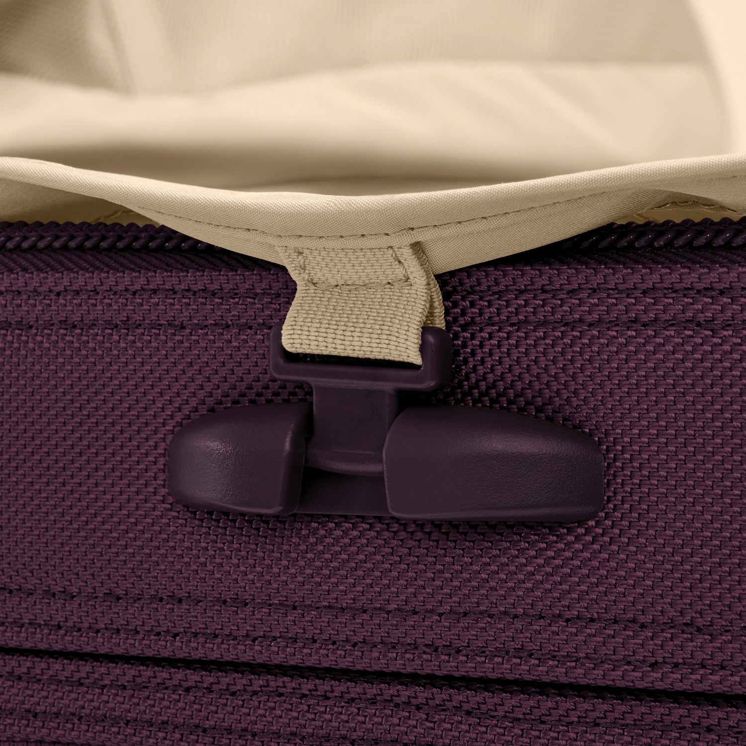 Briggs & Riley Baseline Compact 24" Checked Expandable Spinner - Plum