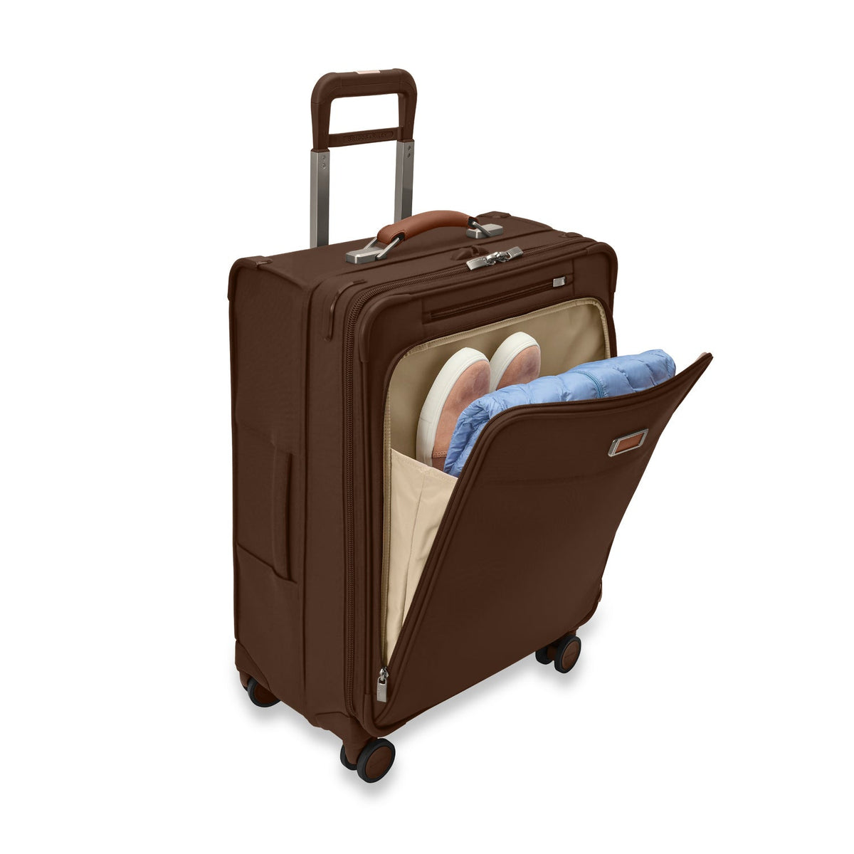 Briggs & Riley Baseline Medium Expandable Spinner - Chocolate