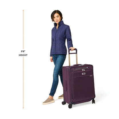 Briggs & Riley Baseline Medium Expandable Spinner - Plum