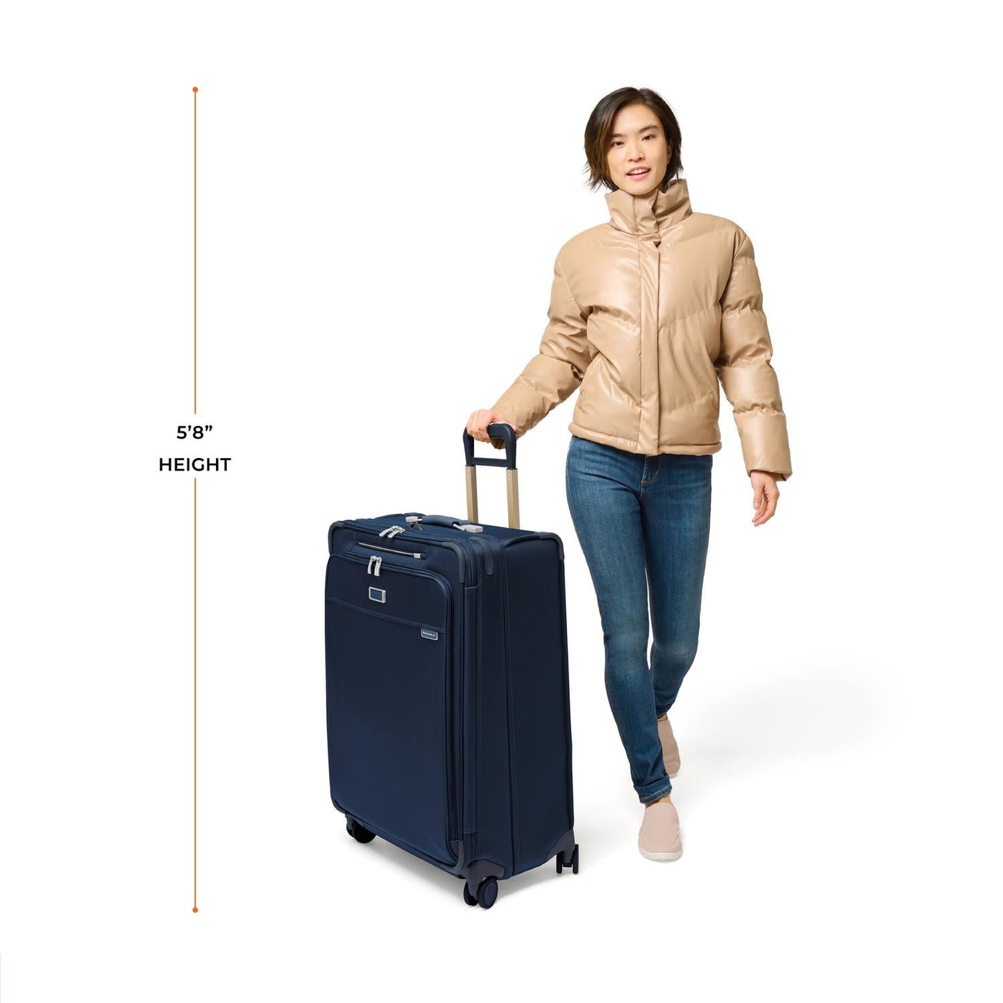 Briggs & Riley Baseline Large Expandable Spinner - Navy