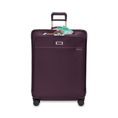 Briggs & Riley Baseline Large Expandable Spinner - Plum