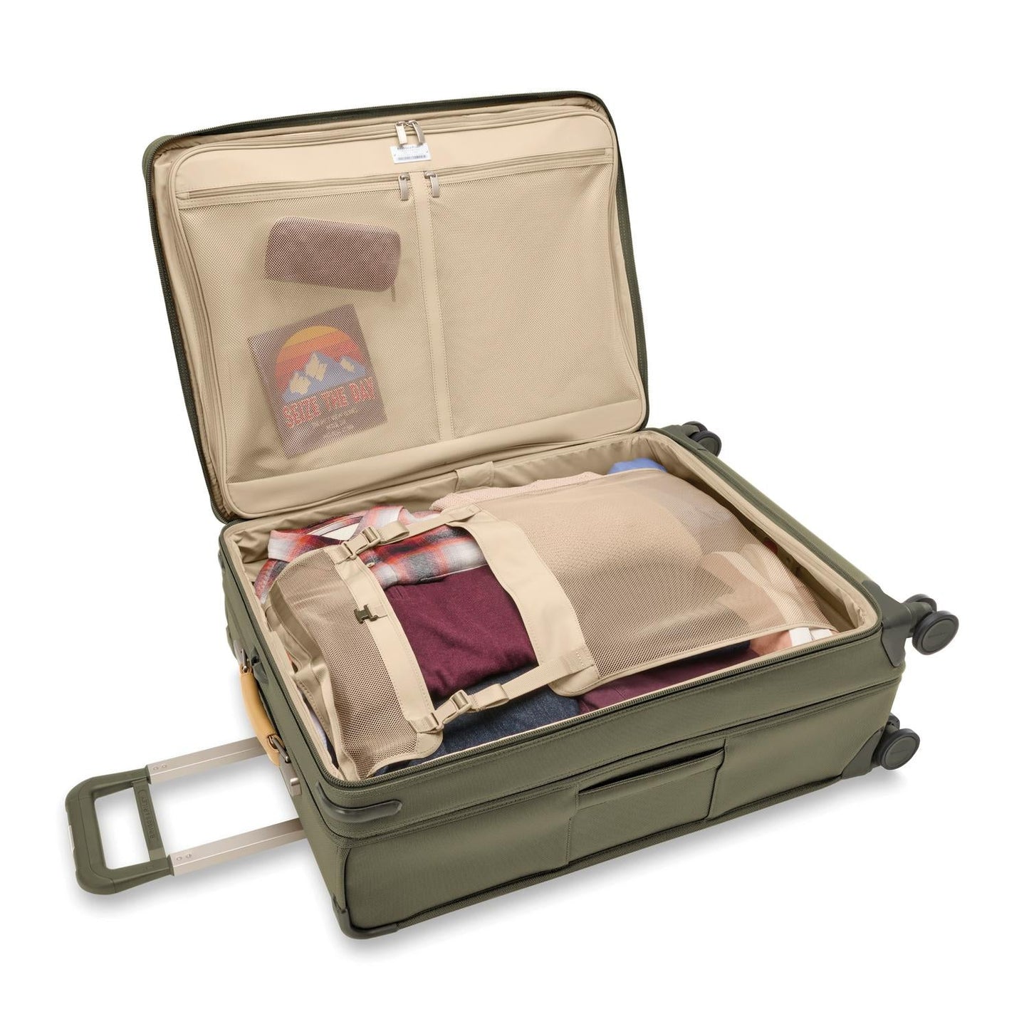 Briggs & Riley Baseline Large Expandable Spinner - Olive