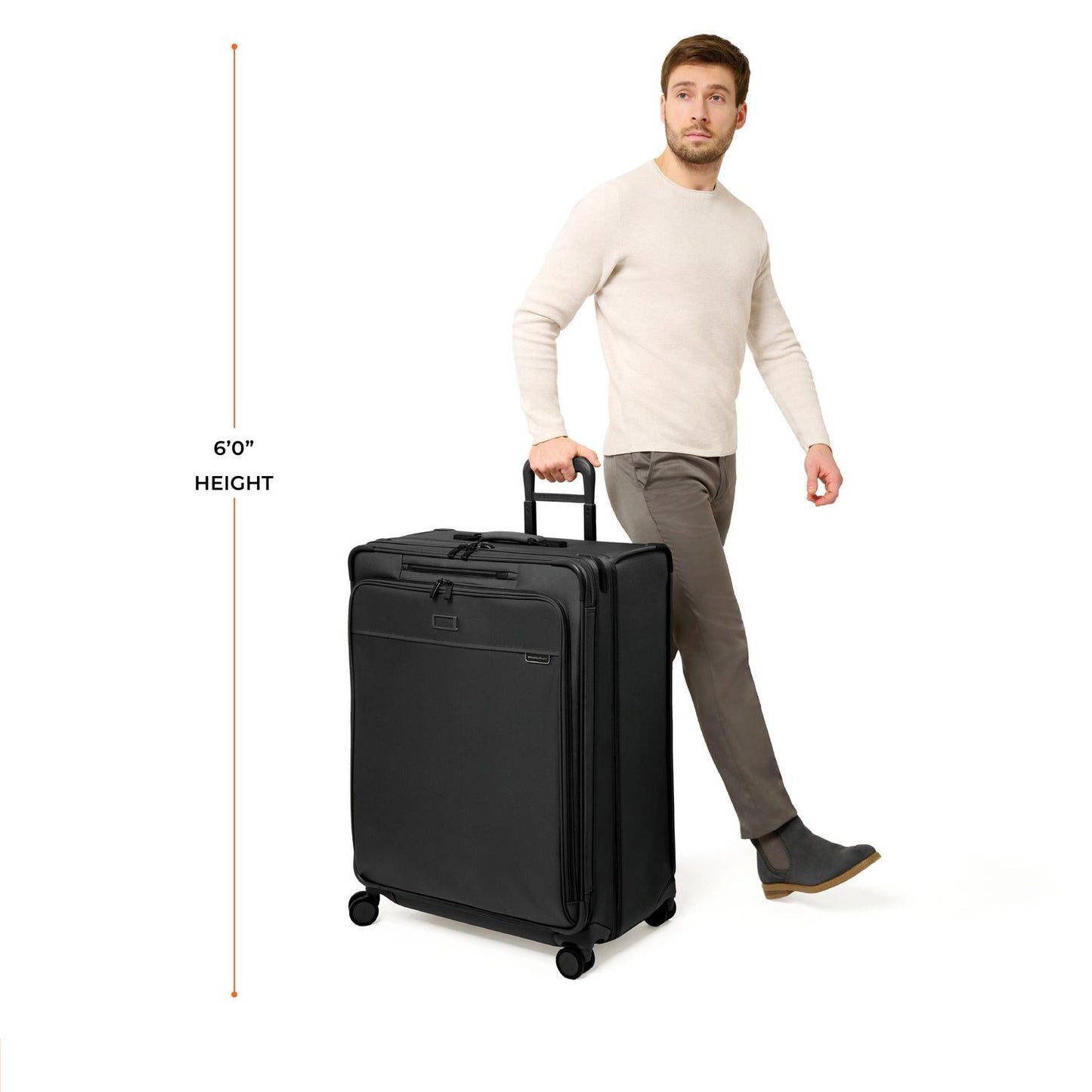 Briggs & Riley Baseline Extra Large Expandable Spinner - Black
