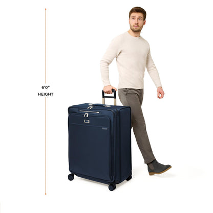 Briggs & Riley Baseline Extra Large Expandable Spinner - Navy