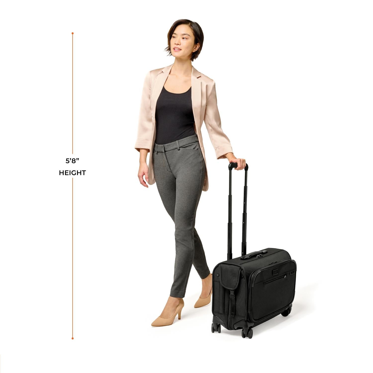 Briggs & Riley Baseline 21" Carry-On Wheeled Garment Spinner - Black