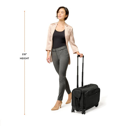 Briggs & Riley Baseline 21" Carry-On Wheeled Garment Spinner - Black