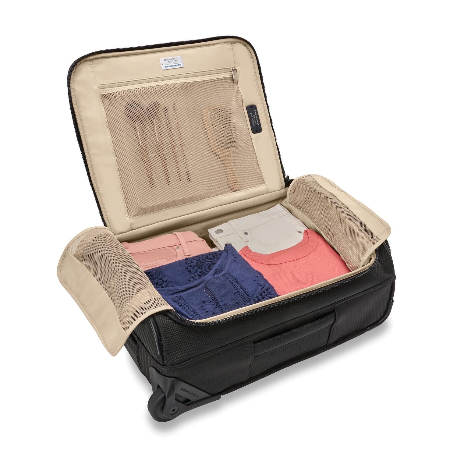 Briggs & Riley Baseline Global 21" 2-Wheel Carry-On Duffle - Black