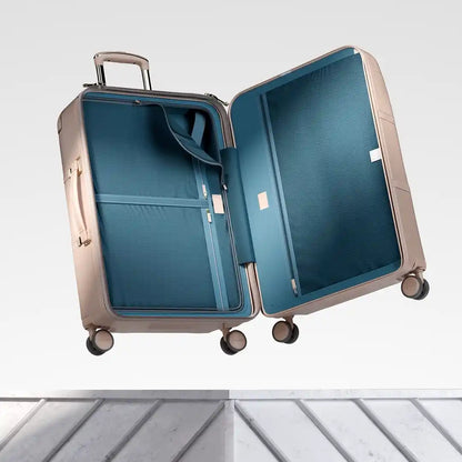 Delsey 80th Anniversary Chatelet Air 2.0 - Large Expandable Spinner - Limited Edition Beige Rose