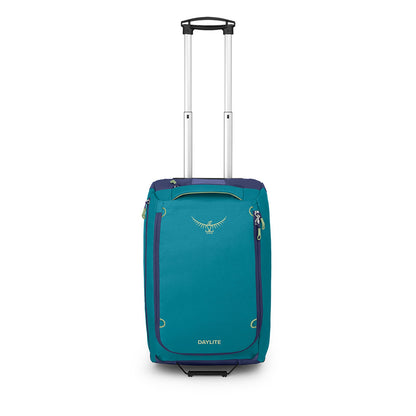 Osprey Daylite™ Carry-On Wheeled Duffel 40 - Blue Spikemoss/Alkaline