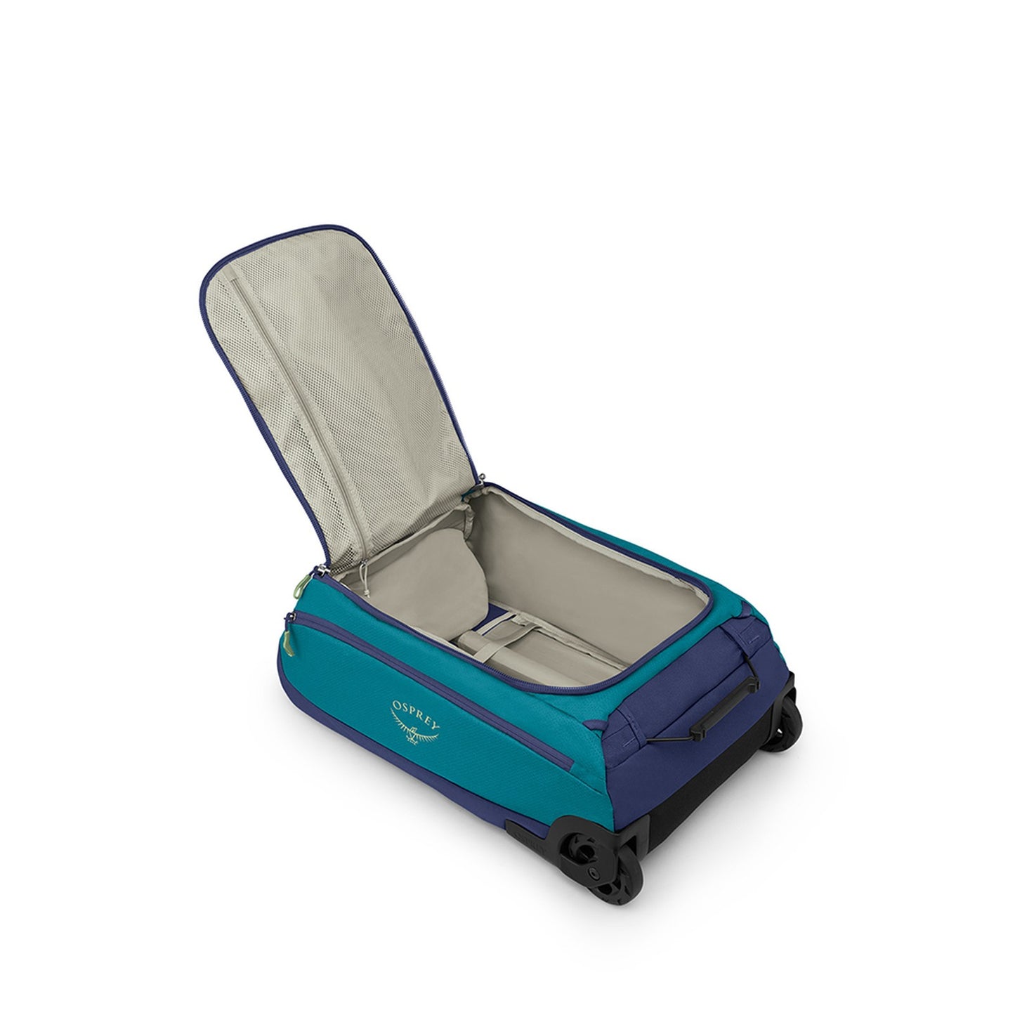 Osprey Daylite™ Carry-On Wheeled Duffel 40 - Blue Spikemoss/Alkaline