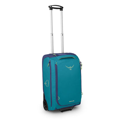 Osprey Daylite™ Carry-On Wheeled Duffel 40 - Blue Spikemoss/Alkaline