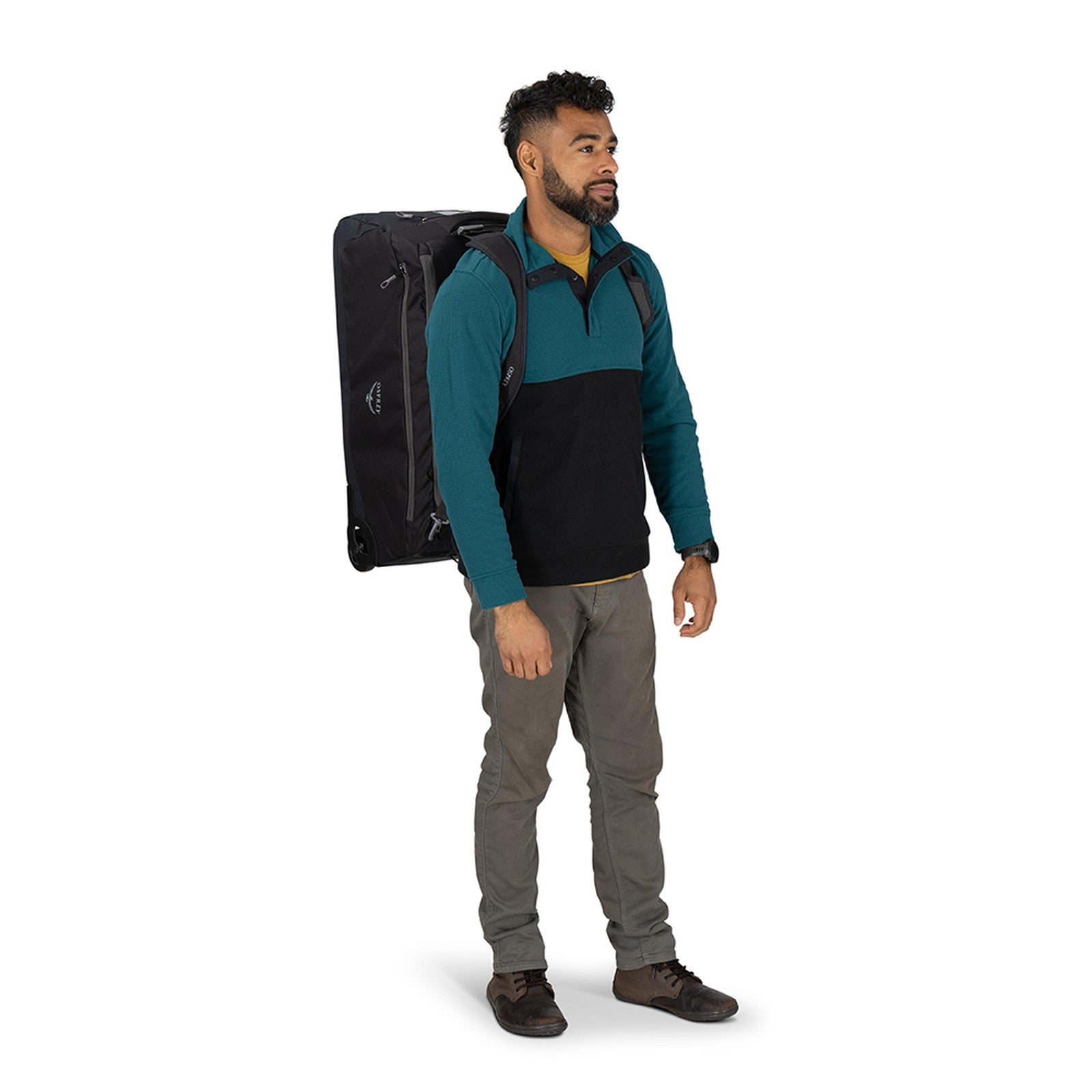 Osprey Daylite Travel Daylite™ Wheeled Duffel 85 - Blue Spikemoss/Alkaline