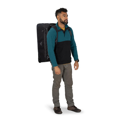 Osprey Daylite Travel Daylite™ Wheeled Duffel 85 - Blue Spikemoss/Alkaline