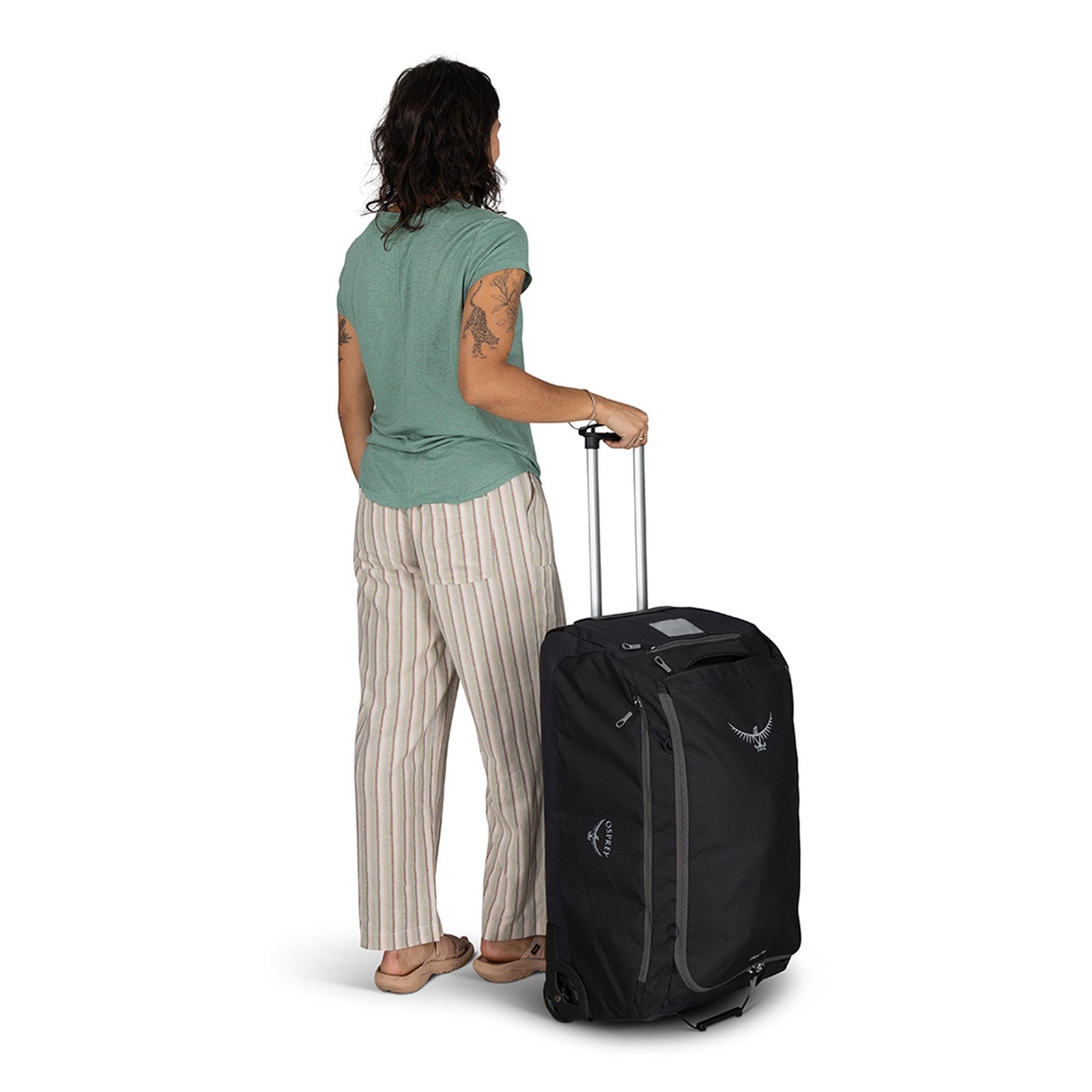 Osprey Daylite Travel Daylite™ Wheeled Duffel 85 - Night Shift Blue