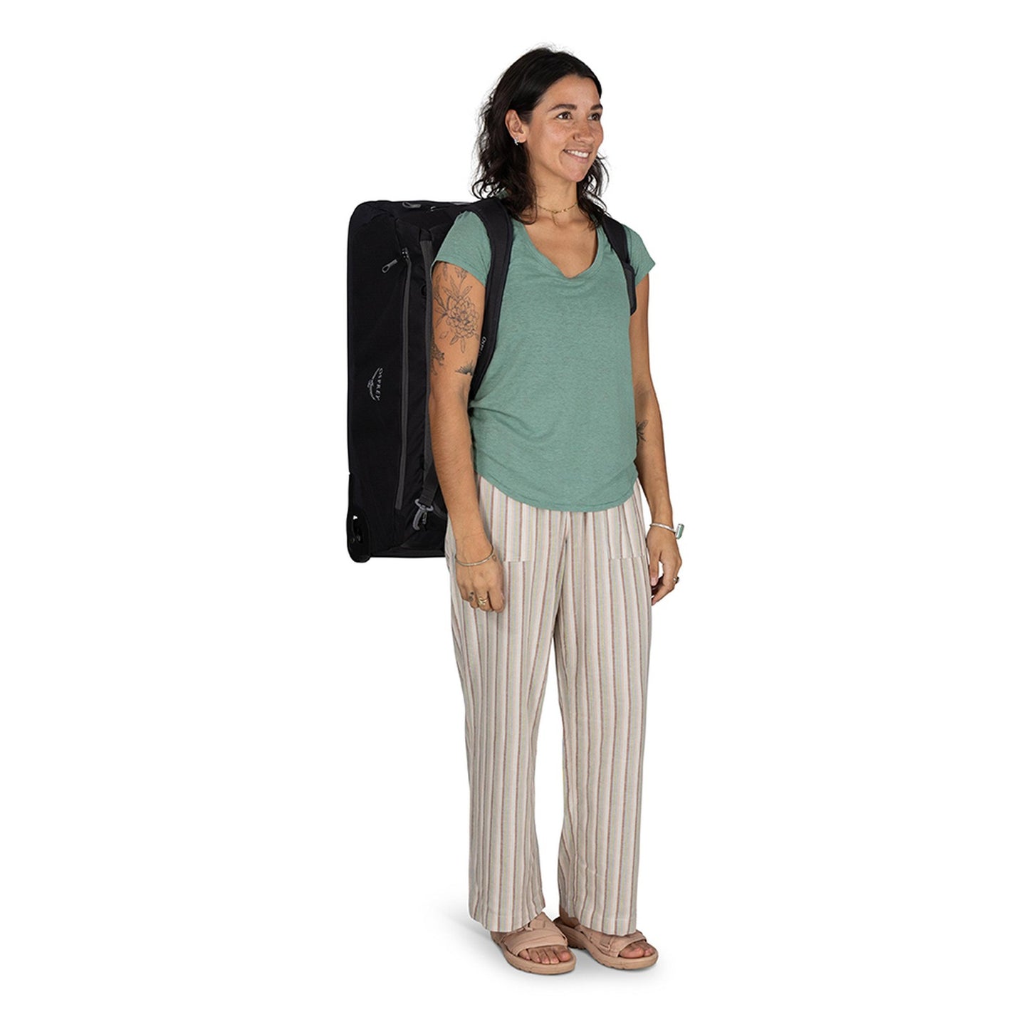 Osprey Daylite Travel Daylite™ Wheeled Duffel 85 - Blue Spikemoss/Alkaline